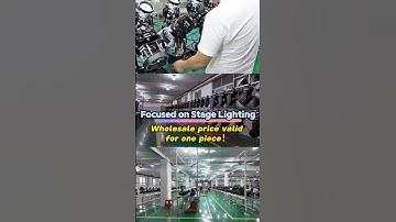 Factory-Direct Stage Lighting: Where Quality Begins #vorlane #wolink #lightingmanufacture #factory