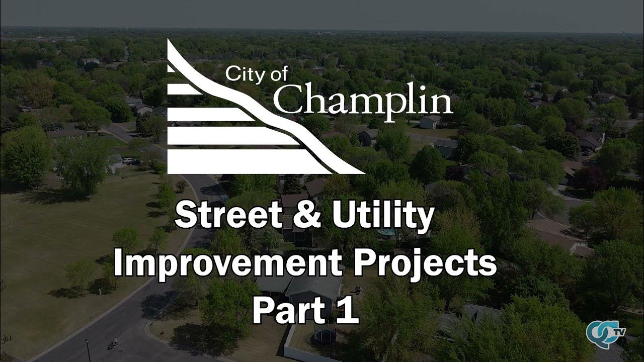City of Champlin Street & Utility Improvement Projects Park 1 YouTube