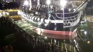 USS Constitution Undocking