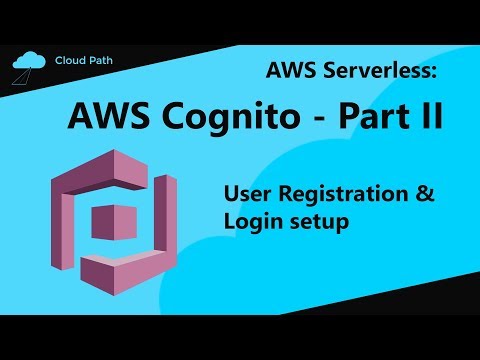 AWS Cognito Tutorial Part II | Sign in & registration