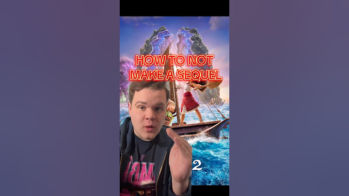 Why Moana 2 is a bad sequel #moana2 #moana #disney