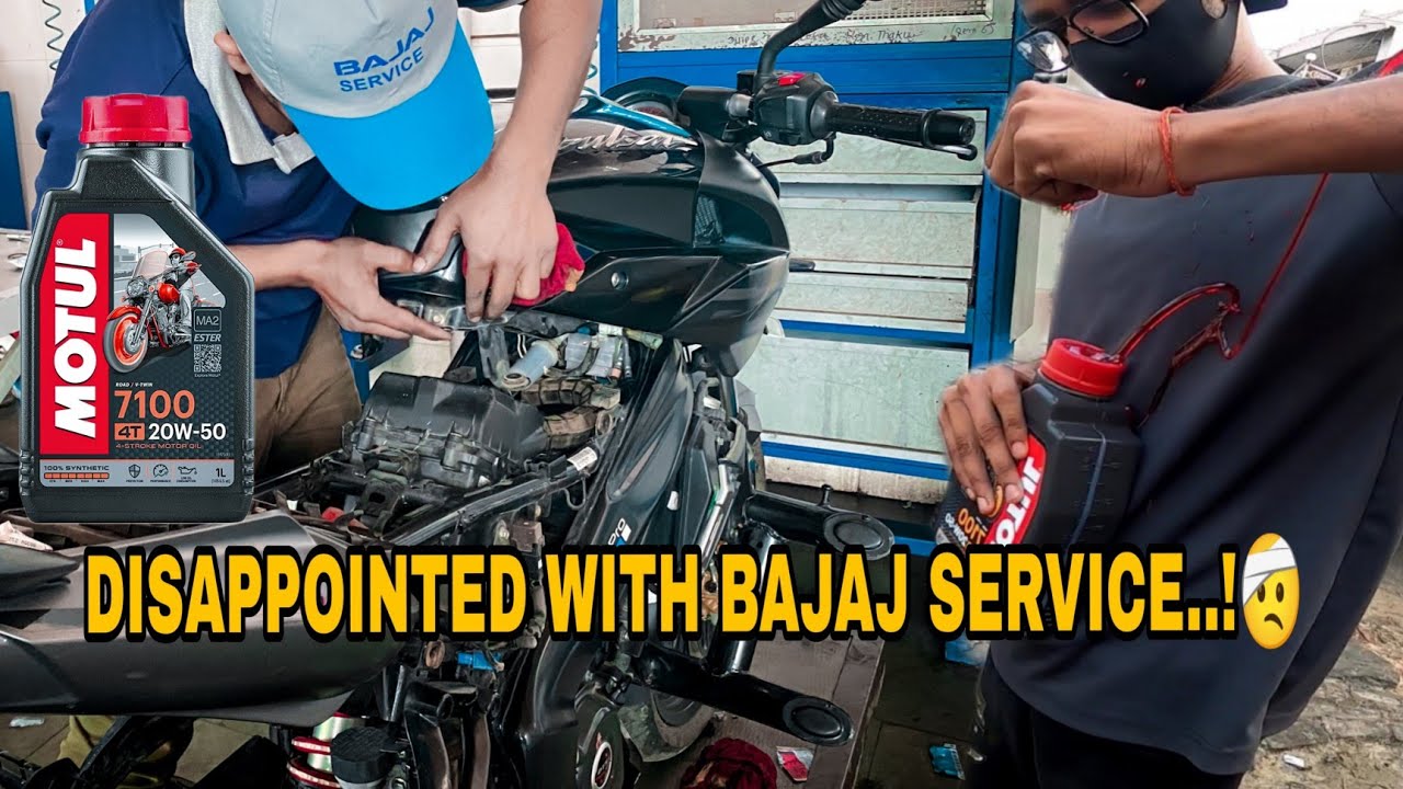 Best Engine Oil For NS 200 (Motul 20w50) NS 200 6th Service YouTube