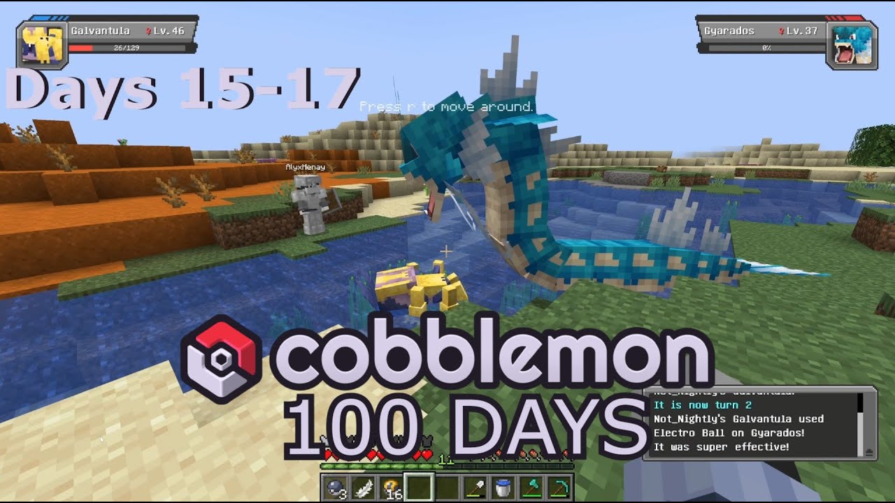 Upgrading the team 100 days cobblemon youtube