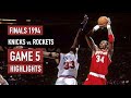 NBA Finals 1994: Knicks vs Rockets Game 5 Highlights π