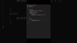 divisible c language 👨💻#coding #codingbat #programming #java#shorts ##javascript