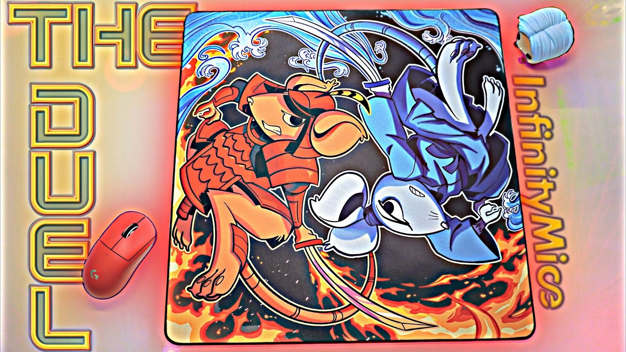 The Duel Mousepad Review from Infinity Mice. Looks Good, Feels Good