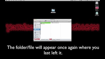 How to Hide Files and Folders on Mac OS X