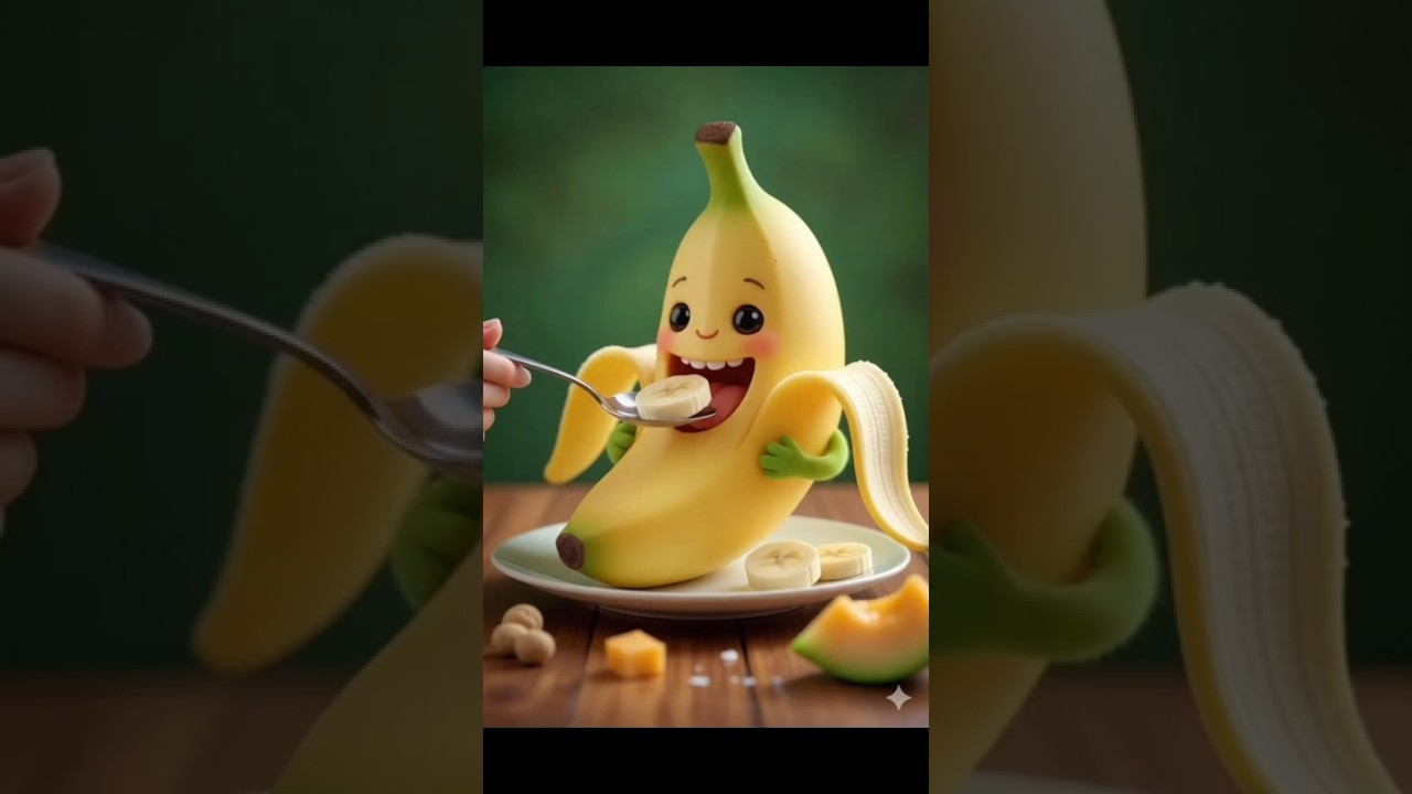 🍈 Cute AI Fruit Animation Video | Funny Melon Eating Scene 😍। 