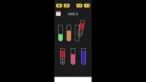 water sort puzzle level 5