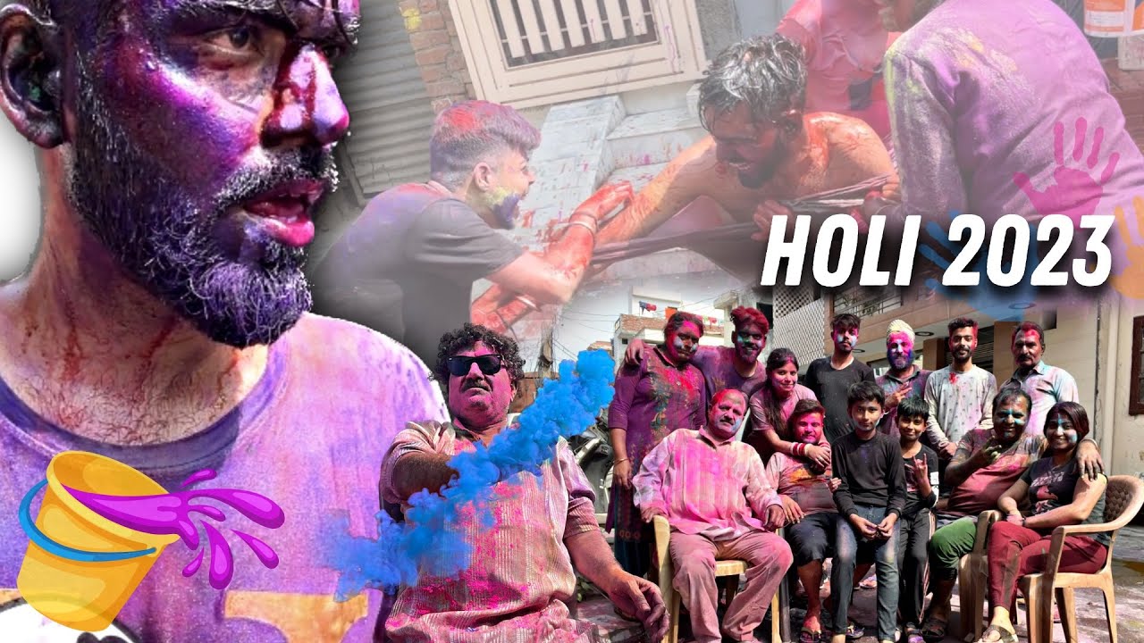 Holi 2023 🔥 | Holi Celebrations 😍 | Gunish Budhiraja Vlogs