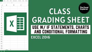 Class Grading Sheet for Teachers and Instructors using Excel