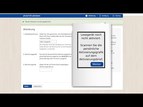 Erstaktivierung mit dem photoTAN Lesegerät: Anleitung eBanking Zürcher Kantonalbank