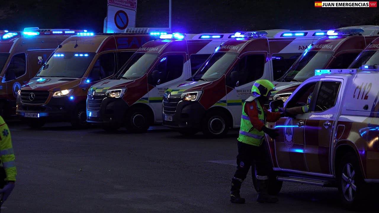 Incendio hospital Fundación Jiménez Diaz. Procedimiento de incidentes complejos/multiples victimas