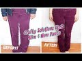 How to Hem and Slim jeans/pants| Crafty Solutions Ep. 2| Crafty Amy