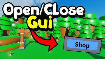 How to make a Open/Close Gui! (Roblox Studio)