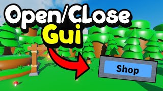 How to make a Open/Close Gui! (Roblox Studio) screenshot 3