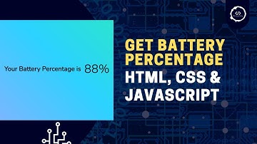 How to get Real Time Battery Percentage using Javascript | Current Battery Percentage| TheEasyCoding