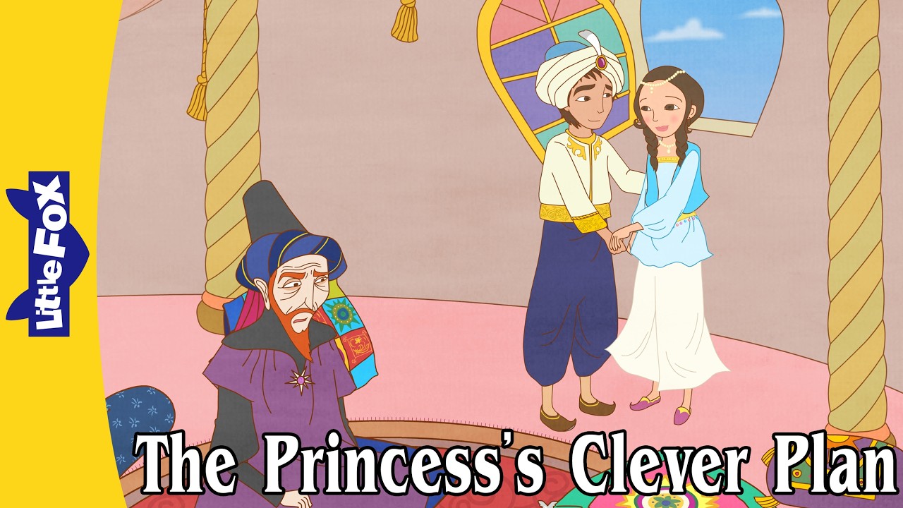 The Princess’s Clever Plan & The Happy Ending! | Aladdin and His Wonderful Lamp | Little Fox