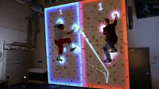Augmented Climbing Wall - Fired up Technologies