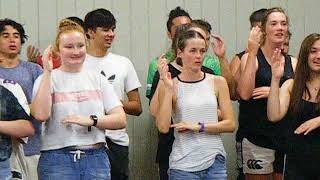 Dannevirke High School - Y13 singing Waiata