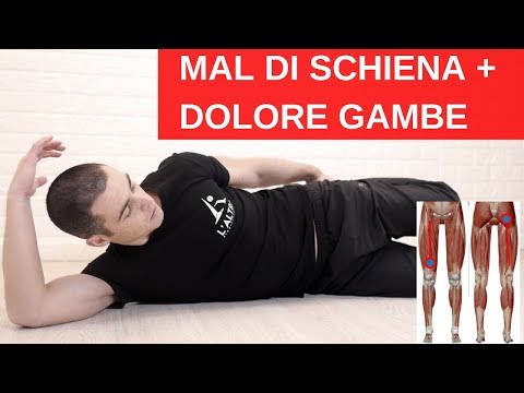 Dolore alla SCHIENA che prende le GAMBE: esercizi e consigli