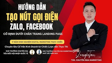 Thêm Nút Gọi Điện Zalo Và Messenger Vào Trang Landing Page Ngay!