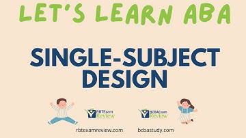 Single Subject Experimental Design: Reversal, Multiple Baseline, Multielement, Changing Criterion