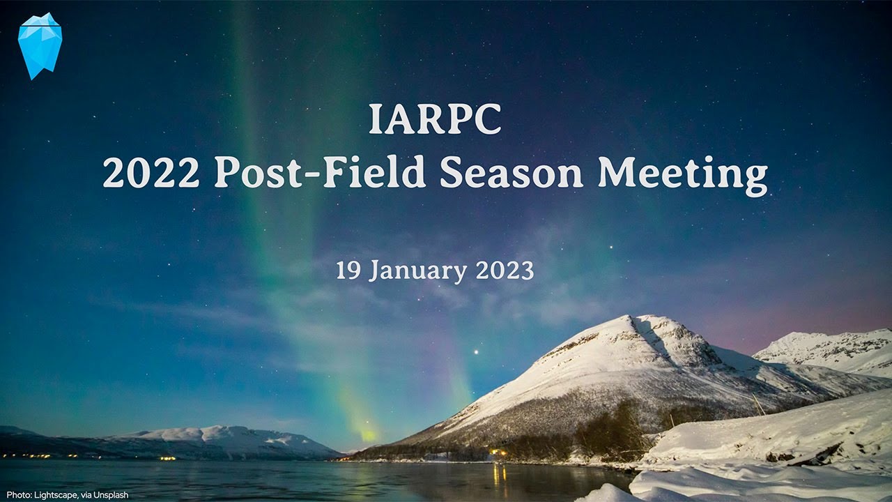 2022 Post-Field Season Meeting