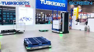 Why visitors stopped at our booth – 3 robots, 1 split-fork design (Korea MAT 2026)