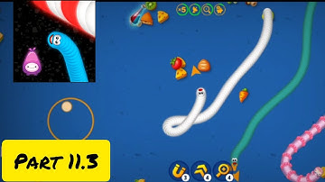 Worms Zone .io Hungry Snake gameplay walkthrough part 11.3 #snake #snakewormazone #games #gameplay