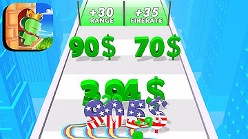 Digit Shooter ​- All Levels Gameplay Android,ios (Part 97)
