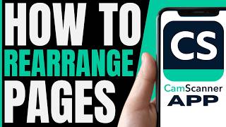 How To REARRANGE PAGES In CamScanner (QUICK & EASY) 2026 screenshot 1