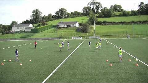 Gaelic Football possession game 8