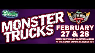 O'Reilly Auto Parts Outlaw Nationals Monster Trucks - February 27-28, 2026 - Springfield, Missouri