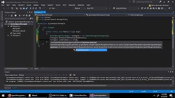 C#/.NET Simple Text to Speech and Speech Recognition