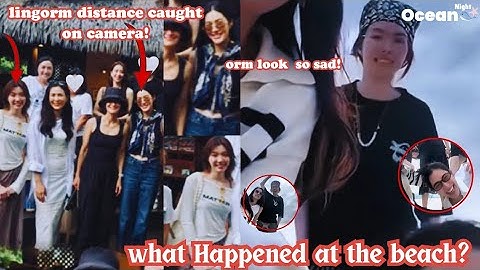 “LingOrm Beach Tension?! 😢 Orm’s Sad IG Story Sparks Breakup Rumors!”#lingorm #gl 