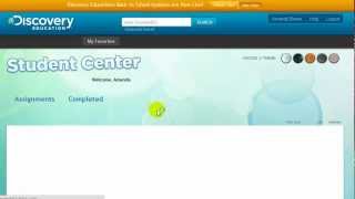 Creating Classes and Assignments in Discovery Education