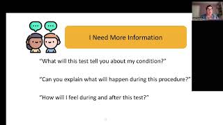 Clip from BDCC webinar "Overcoming Barriers to Care in the ER" - "I Need More Information"