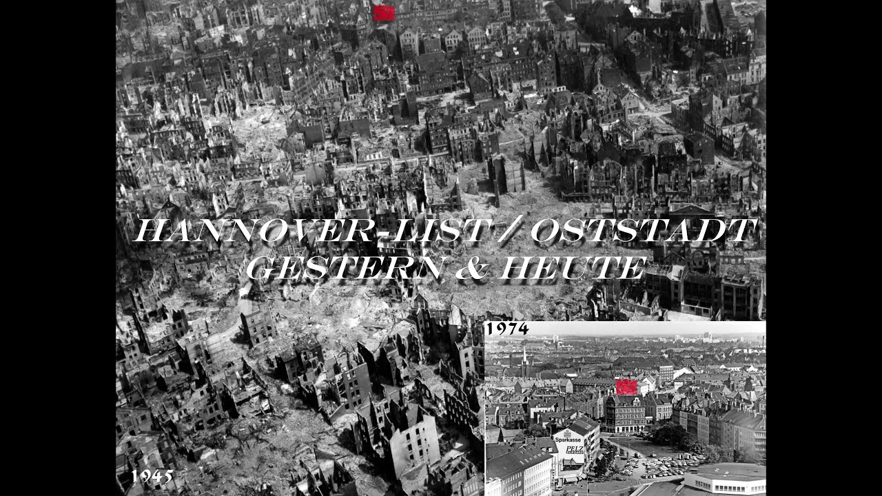 HANNOVER-LIST / OSTSTADT - GESTERN & HEUTE