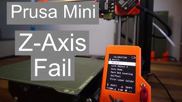 Prusa Mini Z Axis Fail - SOLVED - Self Test Wizzard