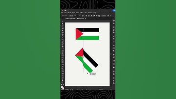 Adding a Realistic Wave Effect to a Flag in Adobe Illustrator | Step by Step" #adobe  #illustrator