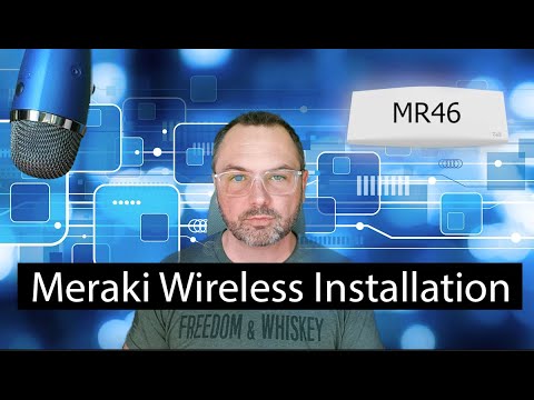 Meraki Wireless Access Point Installation - YouTube