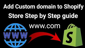 how to add domain in shopify store step by step guide | sarim official