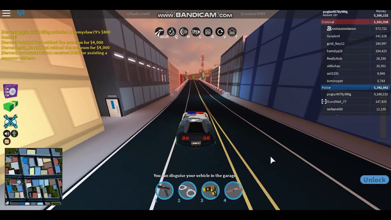 Playing Jailbreak back play YouTube