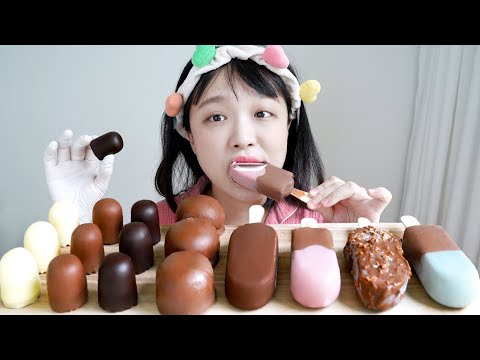 딕만스/터녹스 초콜릿 마시멜로우,초콜릿 아이스크림 등 REALSOUND MUKBANG | <strong>choco</strong> marshmallow