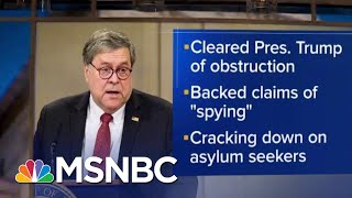 After Trump Announces Barr Press Conference, Questions Over DOJ Independence | MTP Daily | MSNBC