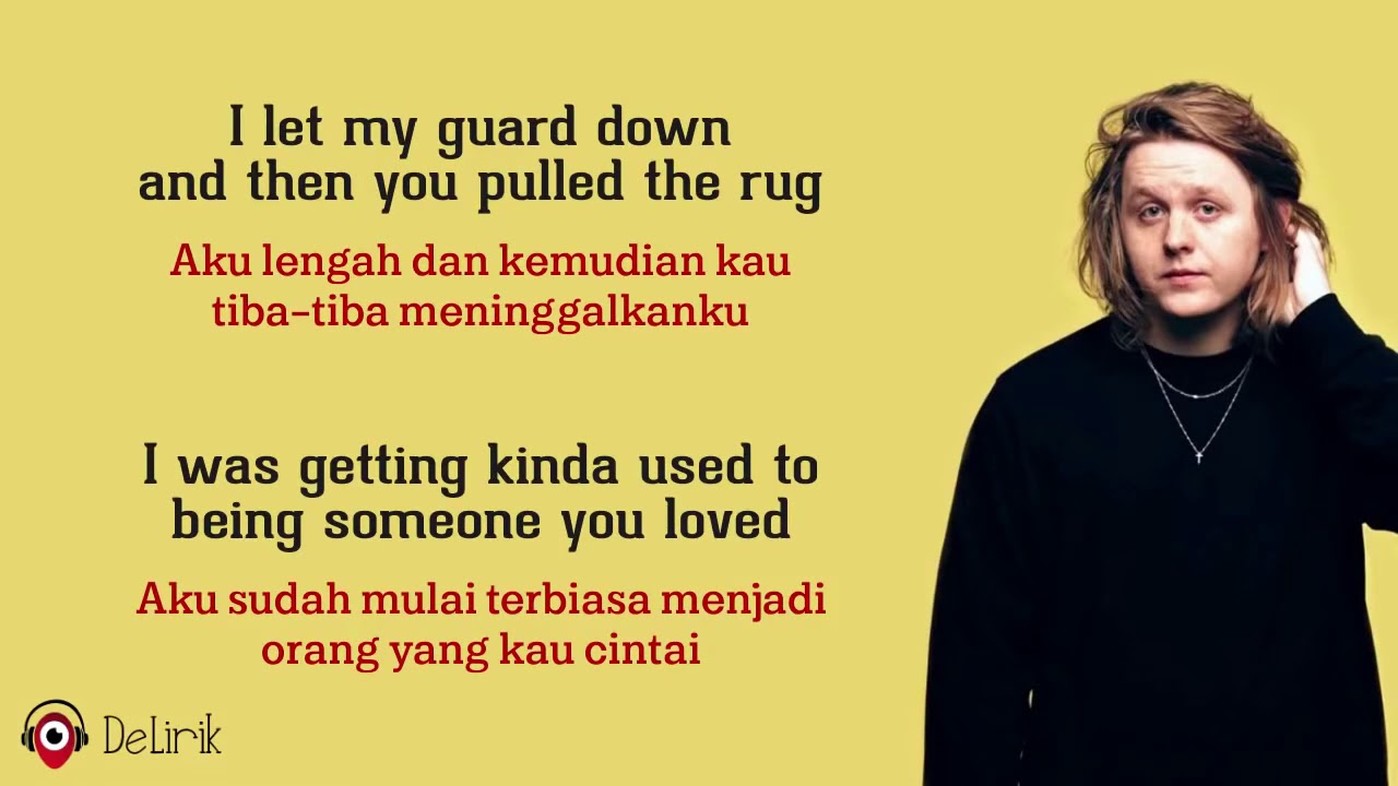 Lewis Capaldi Someone You Loved Text