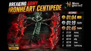 Breaking Army: Ironheart Centipede ⚔️🔥 | Fastest Boss Runs & Tank Records