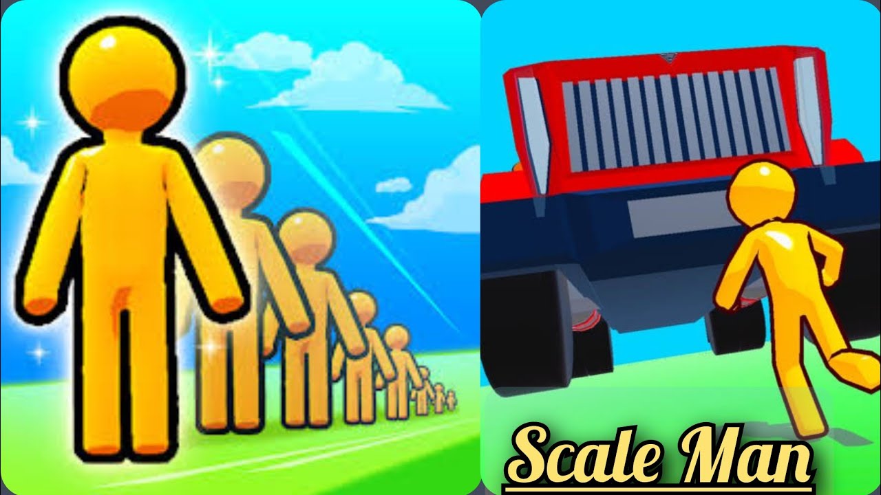 Playing 999 tiktok new asmr game 🎯| Scale Man-new android,ios gameplay trailer video 