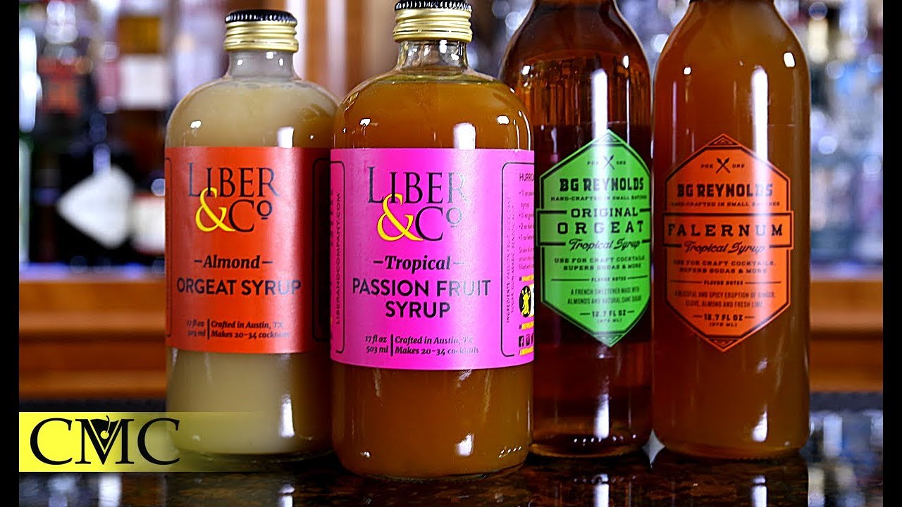 Understanding Syrups Used In Tiki Drinks Orgeat, Falernum, Don's Mix
